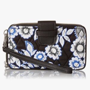 Vera Bradley Cotton RFID Smartphone Wristlet - Cuban Tiles